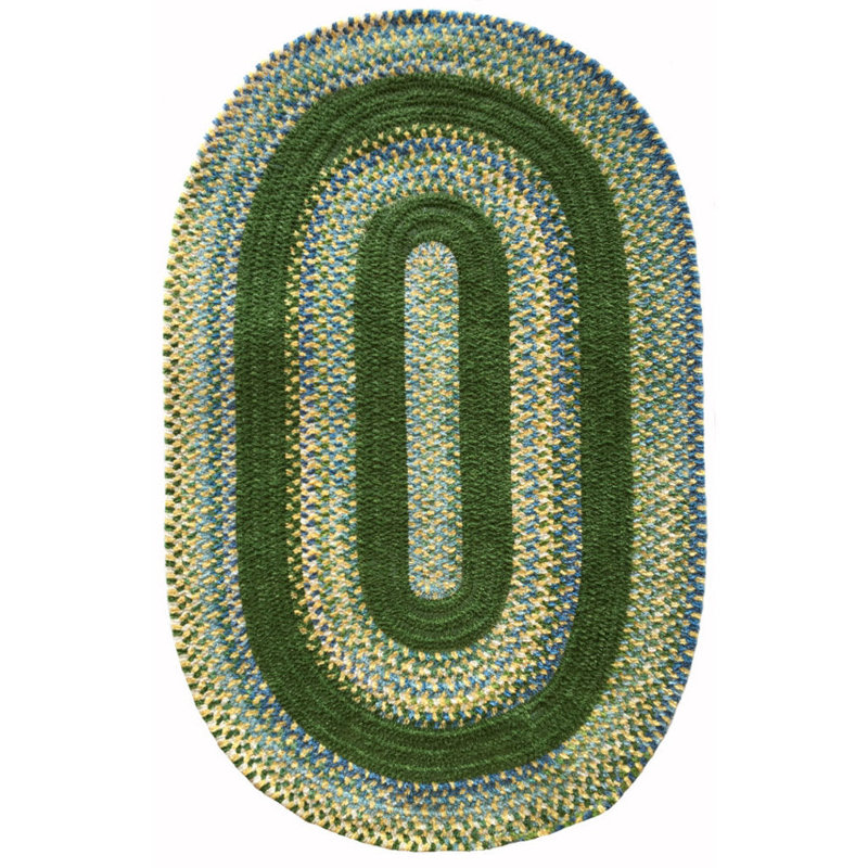 Brayden Cotton Indoor Rug, Oval 8' x 11'