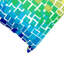 Coussin décoratif carreaux ombré-932125033