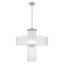 Lustre cylindrique unique à 4 lumières Hanson-1227979959