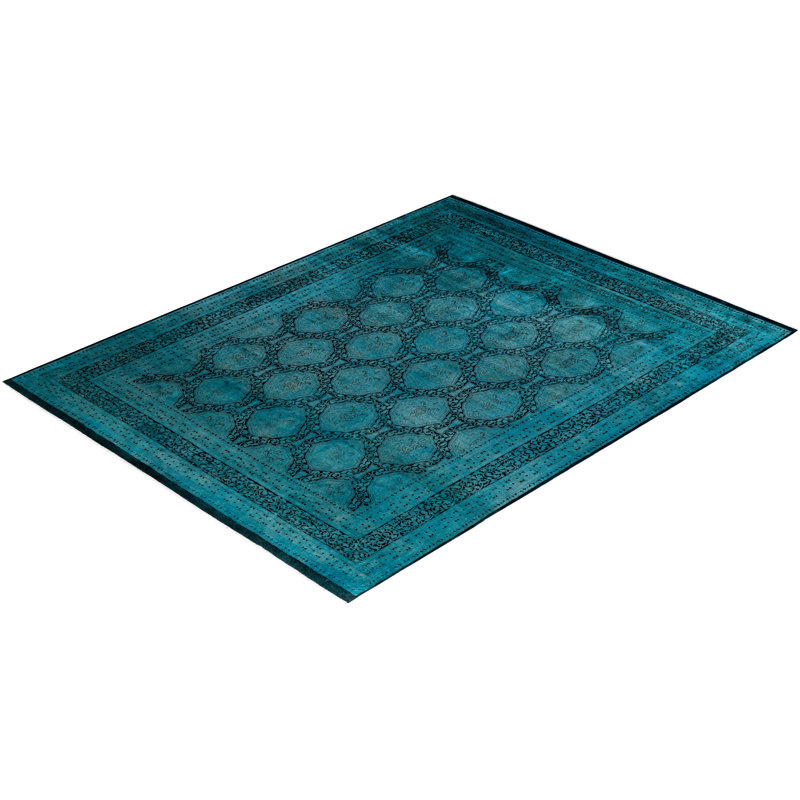 Overyed One-of-a-Kind Rectangle 8'1" X 10'3" Hand Knotted Area Rug
