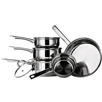 5 - Piece Stainless Steel Cookware Set