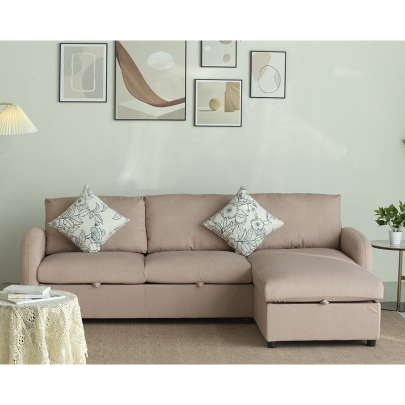 Sofa & Chaise, Pink