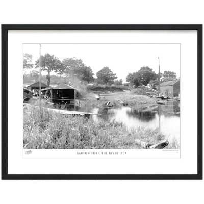 Barton Turf, The River 1902 by Francis Frith - Single Picture Frame Print