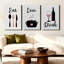 3 Piece Wrapped Canvas Wall Art