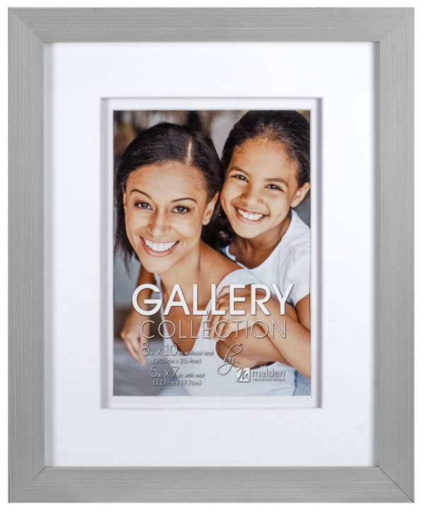 Malden Family Frame with Mat Black