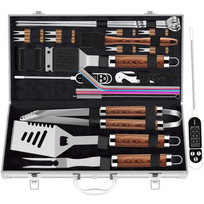 Stainless Steel Dishwasher Safe Grilling Tool Set