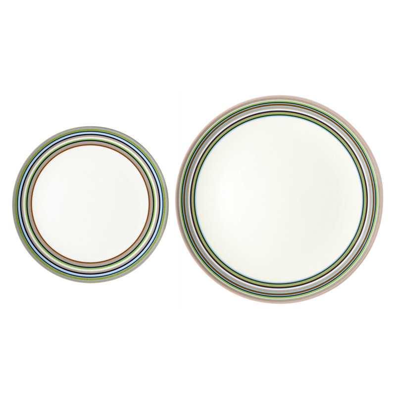 Iittala Origo 10.2362" Dinner Plate, Beige