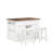 Posie Kitchen Island With 2 Stools-1430064965
