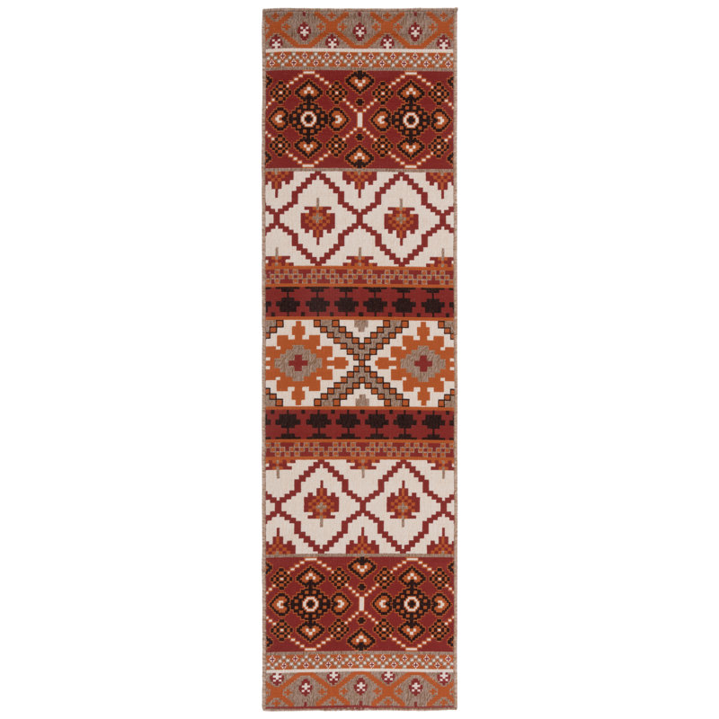 Northpoint Veranda Southwestern Indoor/Outdoor Area Rug, Runner 2'3" x 8'