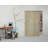 Porte de placard coulissante à panneaux en bois préfini Mirella-78598815-78598816