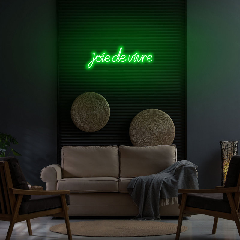 Entertainment Wall Decor on Resin, Green