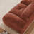 Camber U-Shaped Velvet Upholstered Sectional Sofa with 2 Movable Ottomans-2007219057-2008731034