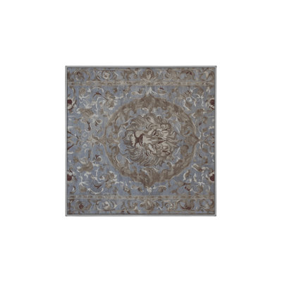 Machine Washable Gray Area Rug