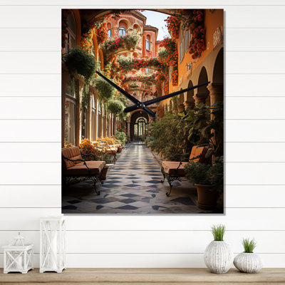 Jernei - Cityscapes Modern Wall Clock