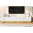Tv Stand With 4 Drawers, Faux Marble Tabletop And Curved Profile Design-897881693