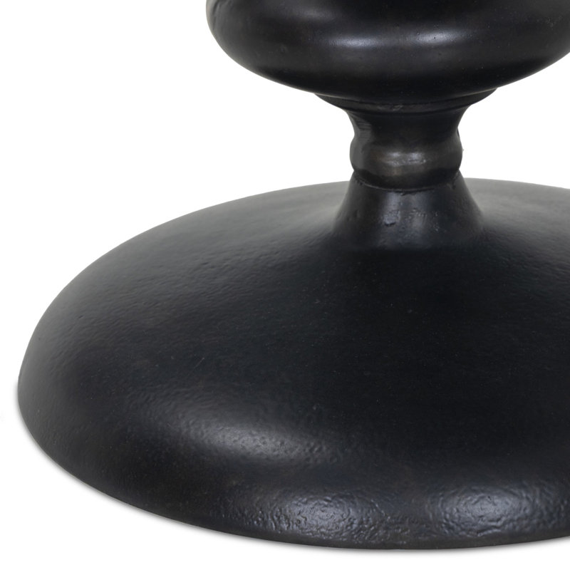 Marlow End Table, Black Antique