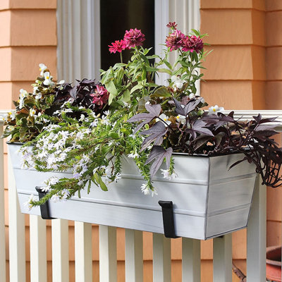 Dreketi Metal Window Box Planter