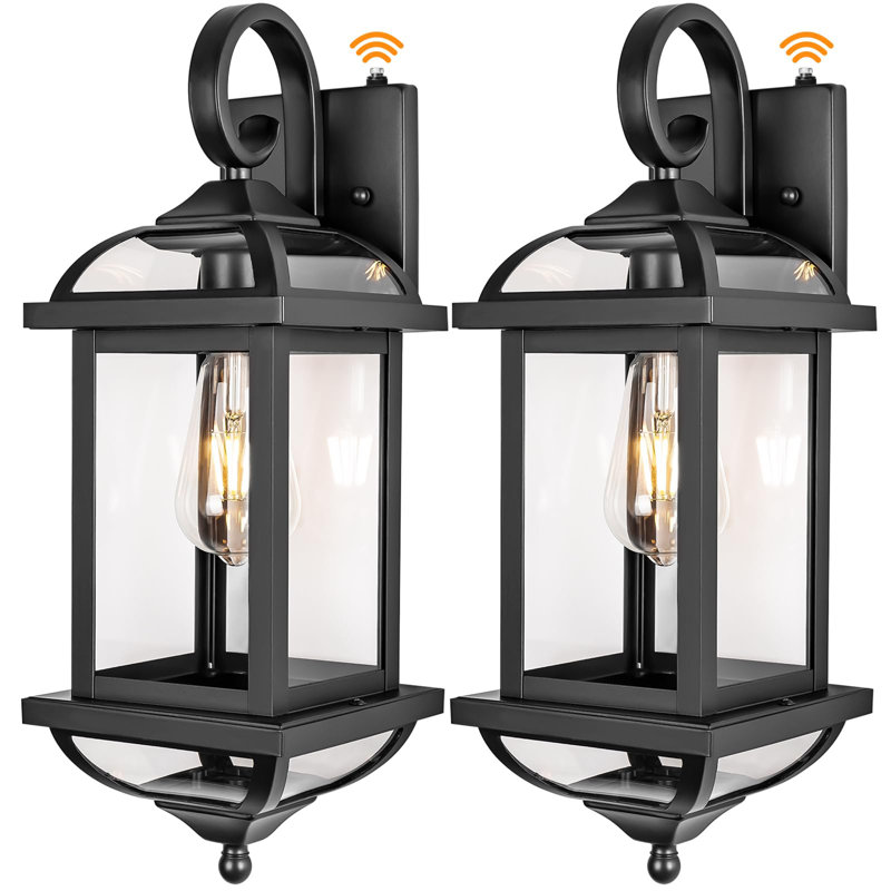 Luminaires d'extérieur 18 po, Noir