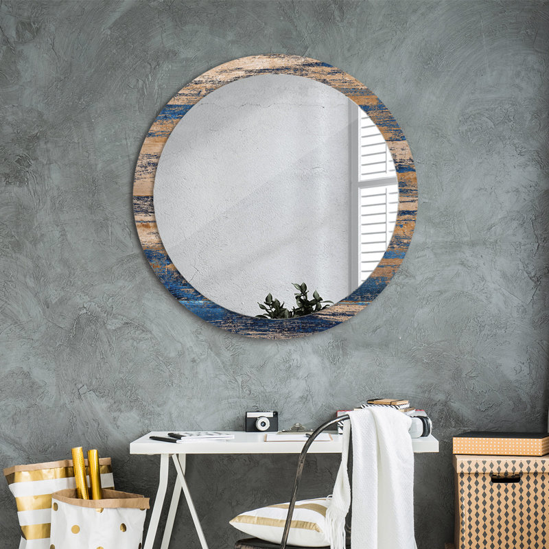 Huldar Glass Flat Wall Mirror