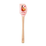 Spatulart® Holiday Punch Wood Handled Spatula
