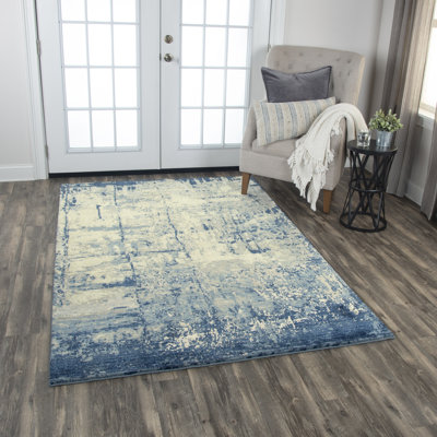 Wool Abstract Indoor Rug