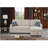 82" Width Sectional with storage chaise and cupholder armrest-1169296933