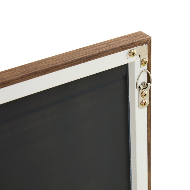 Miroir Quinnisha, H 58 po x l 15 po, Brun, Bois massif
