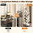 360° Rotating Bookcase,16-Tier Tree Rotating Bookshelf, 360 Degree Spinning Standing Bookcase, Corner Bookcase with casters-1884678837