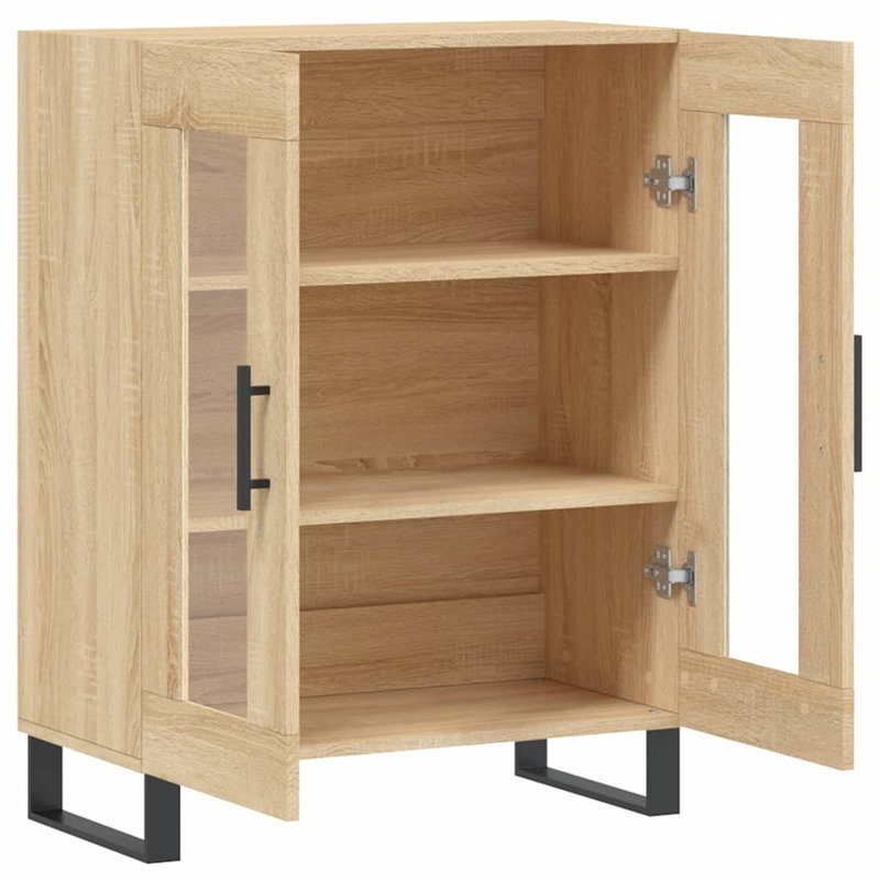 Neoga Display Cabinet, Sonoma Oak