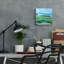 Epic Art «Bluff» par Page Pearson Railsback, Acrylique «Bluff» par Page Pearson Railsback