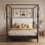 Lit plateforme Mid-Century-132923232-132923231