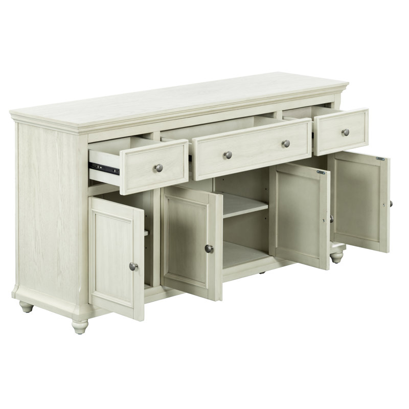 Commode 4 tiroirs John, Cream