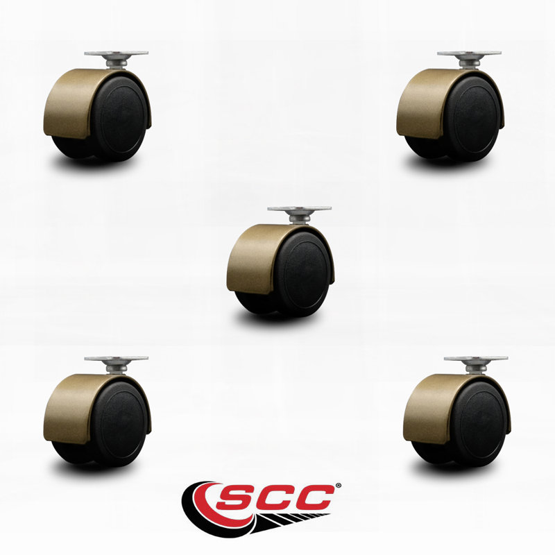 Ensemble de 5 roulettes pour 2 roulettes