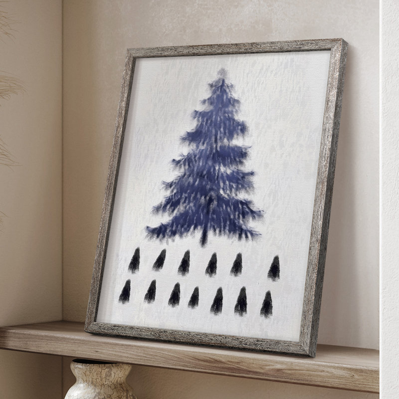 Reproduction encadrée - bois massif XMA3005153, H 21 po x l 17 po
