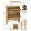 Rangement pour chaussures avec 2 tiroirs rabattables, armoire à chaussures Farmhouse-179234048