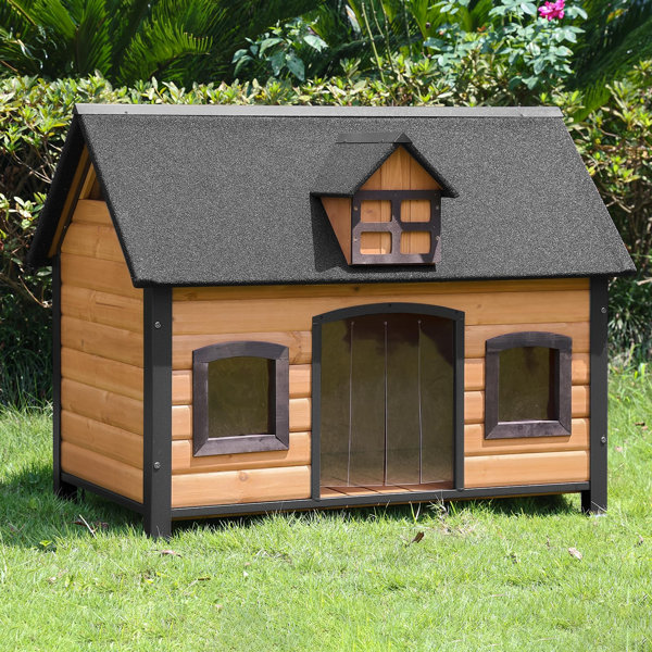 Playhouse Storey Dog House Dog Houses Durable Waterproof Plastic