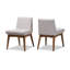 Chaise d'appoint rembourrée Klimek-1876543470