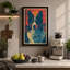 Border Collie Portrait Graphic Art - Wrapped Canvas-1844165333-1844165329