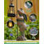 Statues décoratives de lapin solaires pour jardin - Idée cadeau d'anniversaire pour maman - Décoration pour la maison, le jardin, la pelouse, le porche, la terrasse ou le balcon
