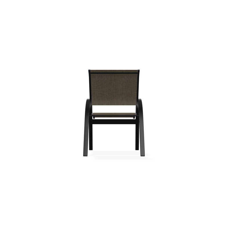 Aruba II Outdoor Dining Chair, Kora, Black