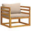 Canapé d'angle modulaire avec coussins 100 % polyester, en acacia massif-639572857-639572863