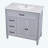 36" Bathroom Vanity with Sink-590428933