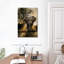 «Elephant Sunset», reproduction sur toile-499663165