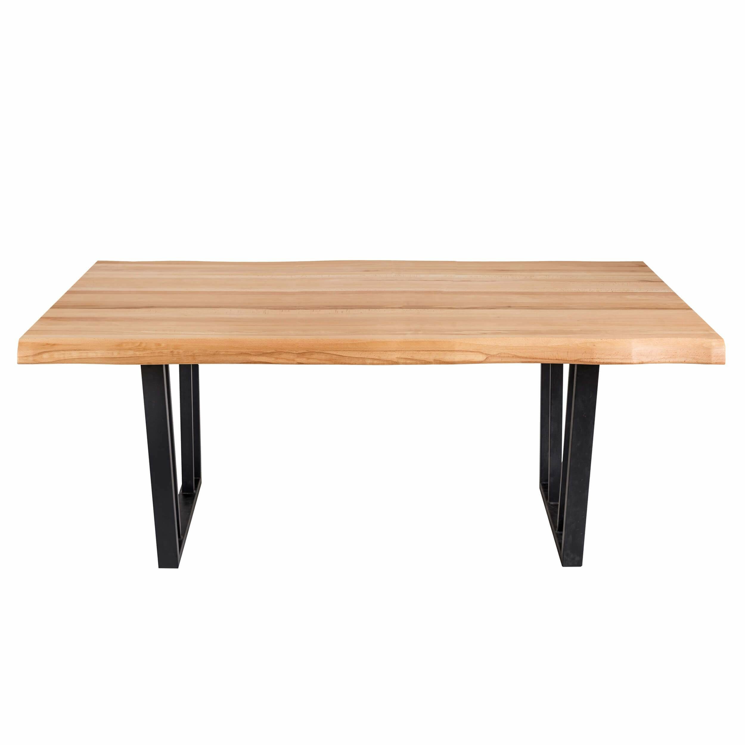 Canfield solid store wood dining table