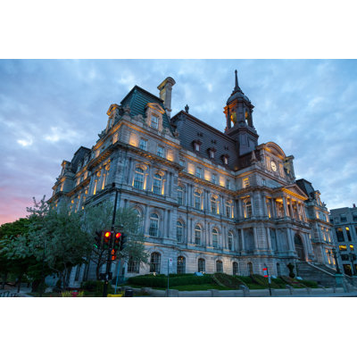 Montreal City Hall by Patrick_Lauzon - Wrapped Canvas Print