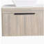 Ensemble de meuble-lavabo mural 30 po avec lavabo en céramique-120102466