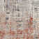 Tapis multicolore abstrait rouille CK022
