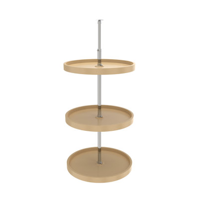 Rev-A-Shelf Lazy Susan Full Circle Polymer 3-Shelf