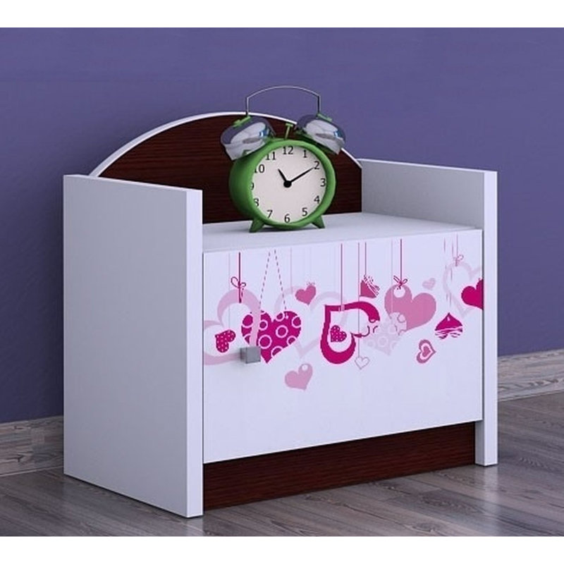 Jordyn Nightstand, Dark Brown