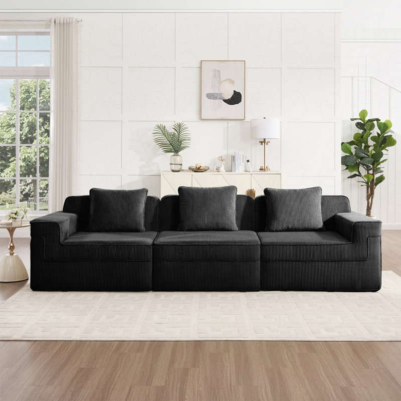 Canapé modulaire 3 places Modern